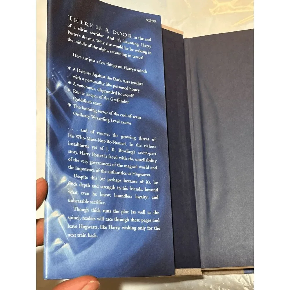 Harry Potter and the Order of the Phoenix J K Rowling‎ 1st Edition 1st Print HC